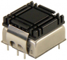 DC/DC converter heatsink, 31 x 24.2 x 16.5 mm, 15.8 K/W, black anodized