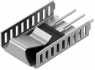 Clip-on heatsink, 36 x 23 x 9 mm, 19.3 K/W, solderable surface