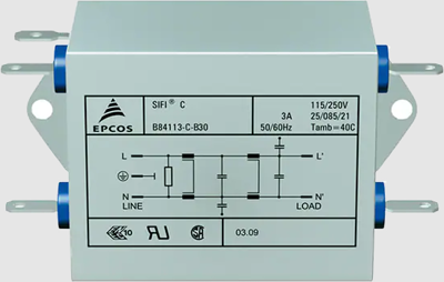 B84113C0000B030 EPCOS Interference suppression filter Image 1