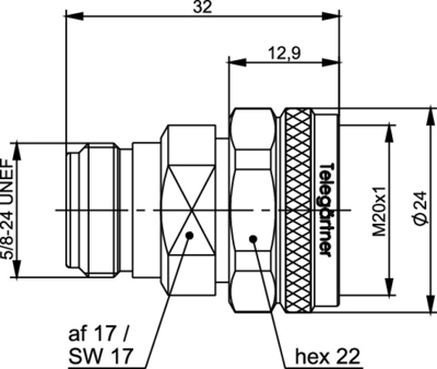 100024189 Telegärtner Coaxial Adapters Image 2