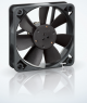 DC axial fan, 12 V, 60 x 60 x 15 mm, 29 m³/h, 27 dB, slide bearing, ebm-papst, 612 F/2