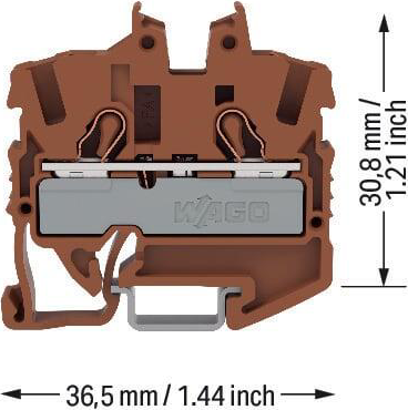 2052-1201/000-014 WAGO Series Terminals Image 3