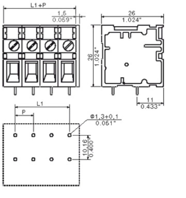 1759860000 Weidmüller PCB Terminal Blocks Image 2