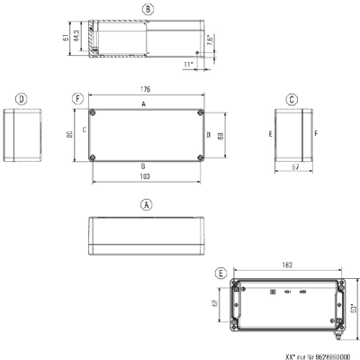 1329680000 Weidmüller General Purpose Enclosures Image 2