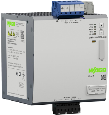 2787-2348/000-030 WAGO DIN Rail Power Supplies Image 1