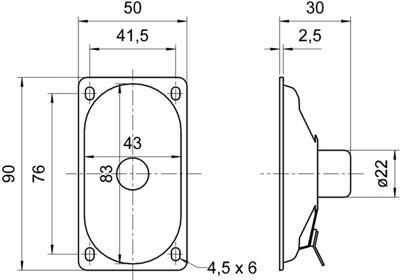 8056 VISATON Acoustic Signal Transmitters Image 2