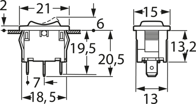 1808.1102 Marquardt Rocker Switches Image 2