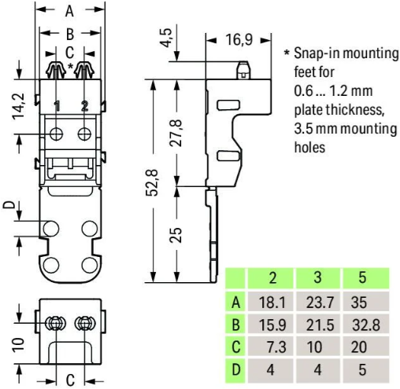 221-523/000-004 WAGO Terminals Accessories Image 2