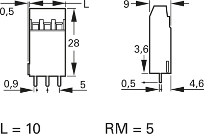 10801482 Weco PCB Terminal Blocks Image 2