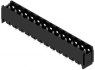 Pin header, 13 pole, pitch 5.08 mm, straight, black, 1149770000