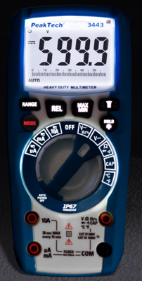 P 3443 PeakTech Multimeters Image 2