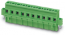 Socket header, 9 pole, pitch 7.62 mm, straight, green, 1847958