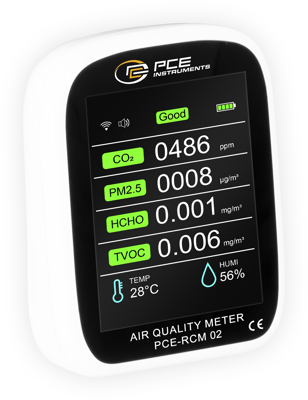 PCE-RCM 02 PCE Instruments Anemometers, Gas and Pressure Measuring Instruments Image 1