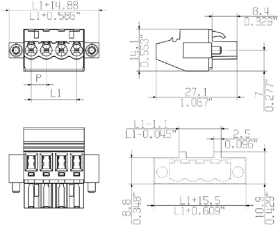 1950140000 Weidmüller PCB Connection Systems Image 3