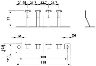 3063507 Phoenix Contact Accessories for Industrial Connectors Image 2