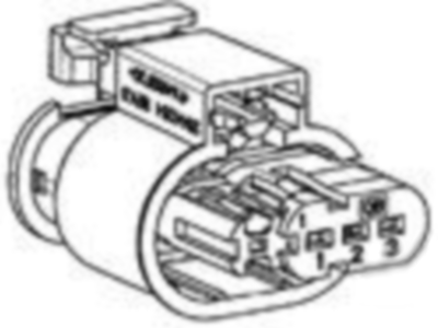 284556-1 AMP Automotive Power Connectors