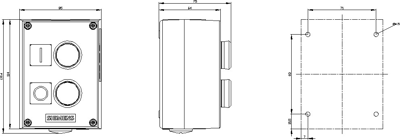 3SU1852-0AB00-2AB1 Siemens Control Devices in Housings Image 2