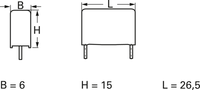 R46KN32200001K Kemet Film Capacitors Image 2