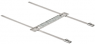 Stainless steel cable maker, inscribable, (W x H) 108 x 11 mm, silver, 1774530000