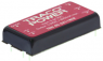 DC/DC converter, 18-75 VDC, 40 W, 1 output, 15 VDC, 92 % efficiency, TEN 40-4813WIR