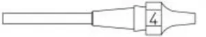 XDSL 4 Weller Soldering tips, desoldering tips and hot air nozzles