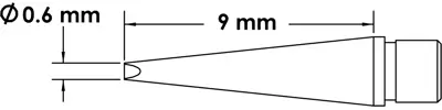 MFT-7CH9006 METCAL Soldering tips, desoldering tips and hot air nozzles Image 3