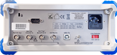 P 4124 PeakTech Function Generators Image 4