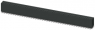 Socket header, 50 pole, pitch 1.27 mm, straight, black, 1156839