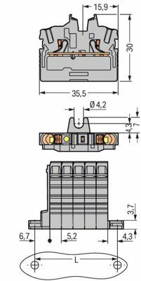 2252-305 WAGO Series Terminals Image 3