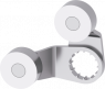 Fork lever, 2 x roller plunger, Ø 19 mm, for series 3SE51, 3SE5000-0AT04