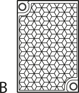 Reflector, 40 x 60 mm for Sensors, 1012720