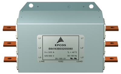 B84143B0400S080 EPCOS Interference suppression filter