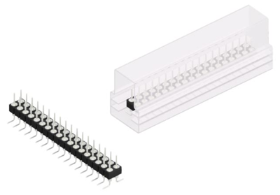 MK226SMD36ZSM Fischer Elektronik PCB Connection Systems