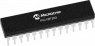 PIC microcontroller, 8 bit, 40 MHz, DIP-28, PIC18F252-I/SP