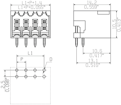 1727870000 Weidmüller PCB Connection Systems Image 3