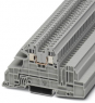 Installation terminal block, screw connection, 0.2-4.0 mm², 24 A, 6 kV, gray, 3076034