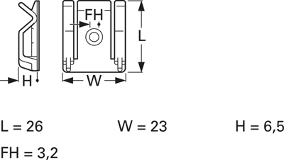 151-12819 HellermannTyton Cable Holders Image 2