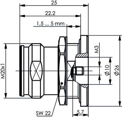 100025284 Telegärtner Coaxial Connectors Image 2