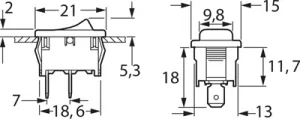 1801.1101 Marquardt Rocker Switches