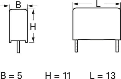 F881AK472M300C Kemet Film Capacitors Image 2