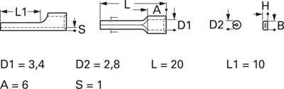 3742 Vogt Cable Lugs