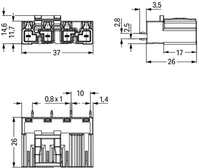 770-834 WAGO Device Connectors Image 2