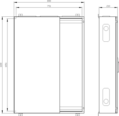 8GK1102-5KK32 Siemens Switch Cabinets, server cabinets Image 2