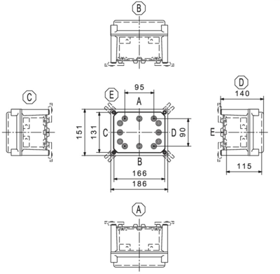 0360100000 Weidmüller General Purpose Enclosures Image 2