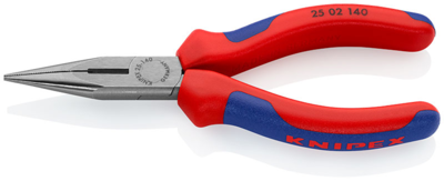 25 02 140 Knipex Flat Nose Pliers, Snipe Nose Pliers, Round Nose Pliers, Needle Nose Pliers