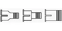 7-745129-1 AMP Accessories for D-Sub, USB and Computer Connectors