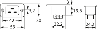 6163.0004 SCHURTER Device Connectors Image 2