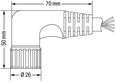 756-3202/120-100 WAGO Sensor-Actuator Cables Image 2