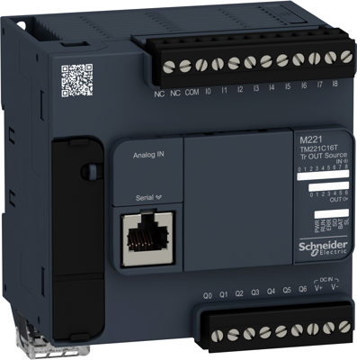 TM221C16T Schneider Electric PLC controls, logic modules