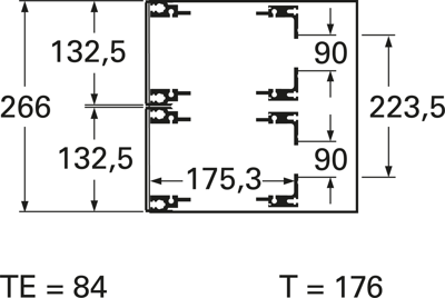 245-611-12 apra Accessories for Enclosures